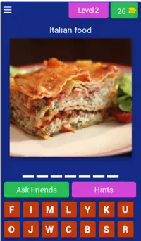 Italian Foodie Quiz (Italian Food Game) Screen Shot 1