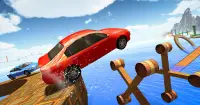 Mega Ramp Car Games 3D - Impossible Car Stunts Screen Shot 0