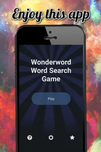 Wonderword Word Search Game Screen Shot 3