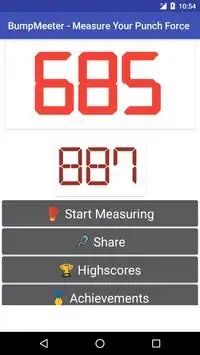 BumpMeter - Measure Your Punch Force Screen Shot 4