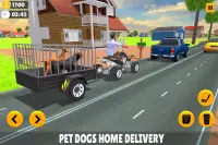 Pet Dog ATV Cargo Transport 3D Screen Shot 3