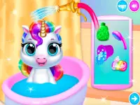unicornio virtual pooney mascota juego Screen Shot 4