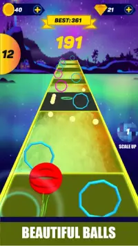 Epic Balls:Journey on water fire glass & sand road Screen Shot 3