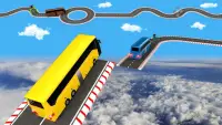 Impossible Bus Jumping: Racing Stunts drive Screen Shot 0