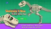 T-Rex Dinosaur Fossils Robot Age Screen Shot 3