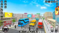 Bus mga laro Bus simulator 3D Screen Shot 0
