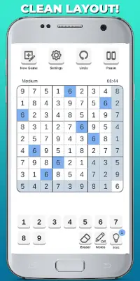 Sudoku - Free Classic Sudoku Puzzle Screen Shot 1