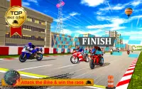 मौत मोटो बाइक दौड़ - मोटरसाइकिल दौड़ खेल Screen Shot 22