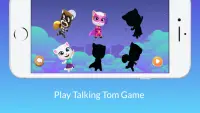Talking Run - Talking Tom Cartoon Screen Shot 2