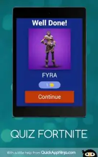 QUIZ Fortnite Battle Royale Unofficial Screen Shot 8