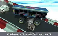 Сумасшедший монстр автобус Stunt Race 2 Screen Shot 3