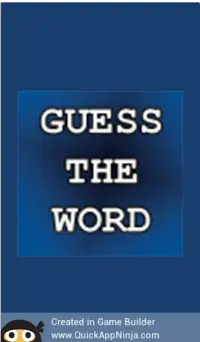 Guess the Word Screen Shot 4