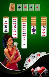 Spider Solitaire Card Game Screen Shot 2