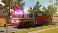 Fire Truck Driving Simulator 3D Parking Games 2018 Screen Shot 4
