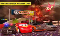 New Generation McQueen Cars Racing: Floor is Lava Screen Shot 0