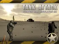 Tank Attack:Strzelec Wojna Sim Screen Shot 9