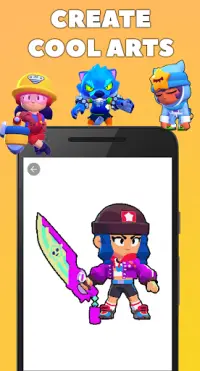 PixStars - Color by number for Brawl Stars Screen Shot 3