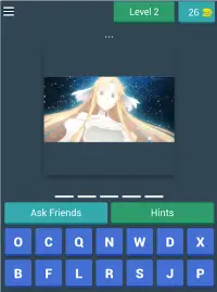 Asuna kirito sao sword art online - quiz game 2021 Screen Shot 9