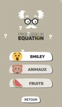 Professeur Equation - Jeux de Mathématiques Screen Shot 5