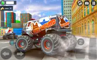 Monster Truck Games-Stunt Game Screen Shot 2