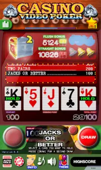 Casino Video Poker Screen Shot 0