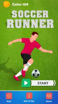 Soccer Runner Screen Shot 2
