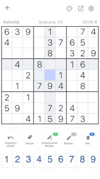 Sudoku Klassieke puzzelspellen Screen Shot 0