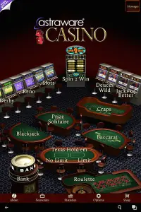 Astraware Casino Screen Shot 16