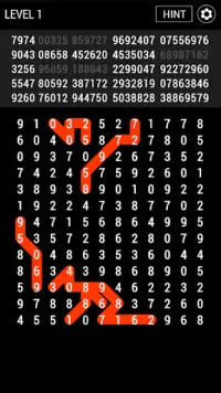 Number Search - Snake Screen Shot 0