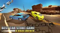 Chained Car Stunts Driver Racing Screen Shot 1