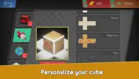 CubiX Fragment - 3D Cube Puzzle Game Screen Shot 4