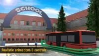 School Bus 3D Screen Shot 7