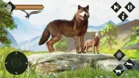 Wolf Simulator Wild Animal Sim Screen Shot 2