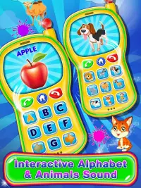 Alphabet Phone - Numbers, Animals Educational Screen Shot 4