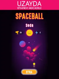 Space Ball - Defans Şut Gol Screen Shot 5
