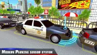 Police Car Parking City Highway: Car Parking Games Screen Shot 1