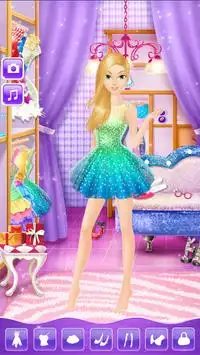 Party Salon Dress up Game For Girls Screen Shot 1