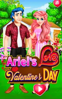 ariel's in love game girl Screen Shot 1