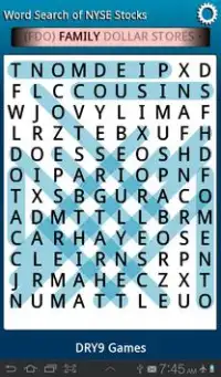 Wall Street Word Search NYSE Screen Shot 10