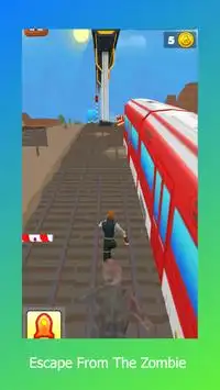 पहाड़ी धावक - नि: शुल्क कूल ज़ोंबी रन 3 डी गेम Screen Shot 5