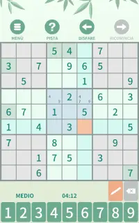 Sudoku. Puzzle di logica Screen Shot 16