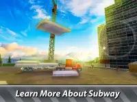 Simulador de construção de metrô Screen Shot 11