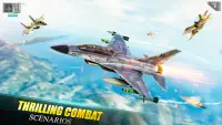 Jet Fight fuera de línea 2021 - juegos de aviones Screen Shot 0