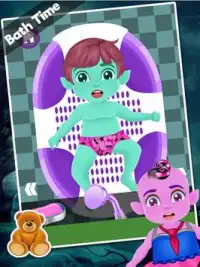 Monster Baby Care & Dressup Screen Shot 2