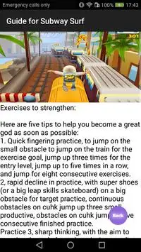 Guide for Subway Surf Screen Shot 0