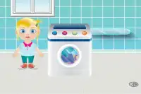 Washing Clothes Kids Games Screen Shot 2