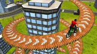 Rooftop Bicycle Stunt Rider 3D Screen Shot 19