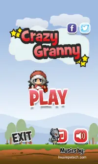Crazy Granny - Object dropper Screen Shot 0