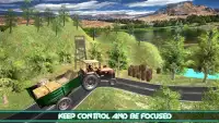 Real Tractor Cargo Transport : Offroad 3D Sim 2017 Screen Shot 1