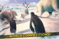 Funny Penguin Racing Challenge Screen Shot 1
